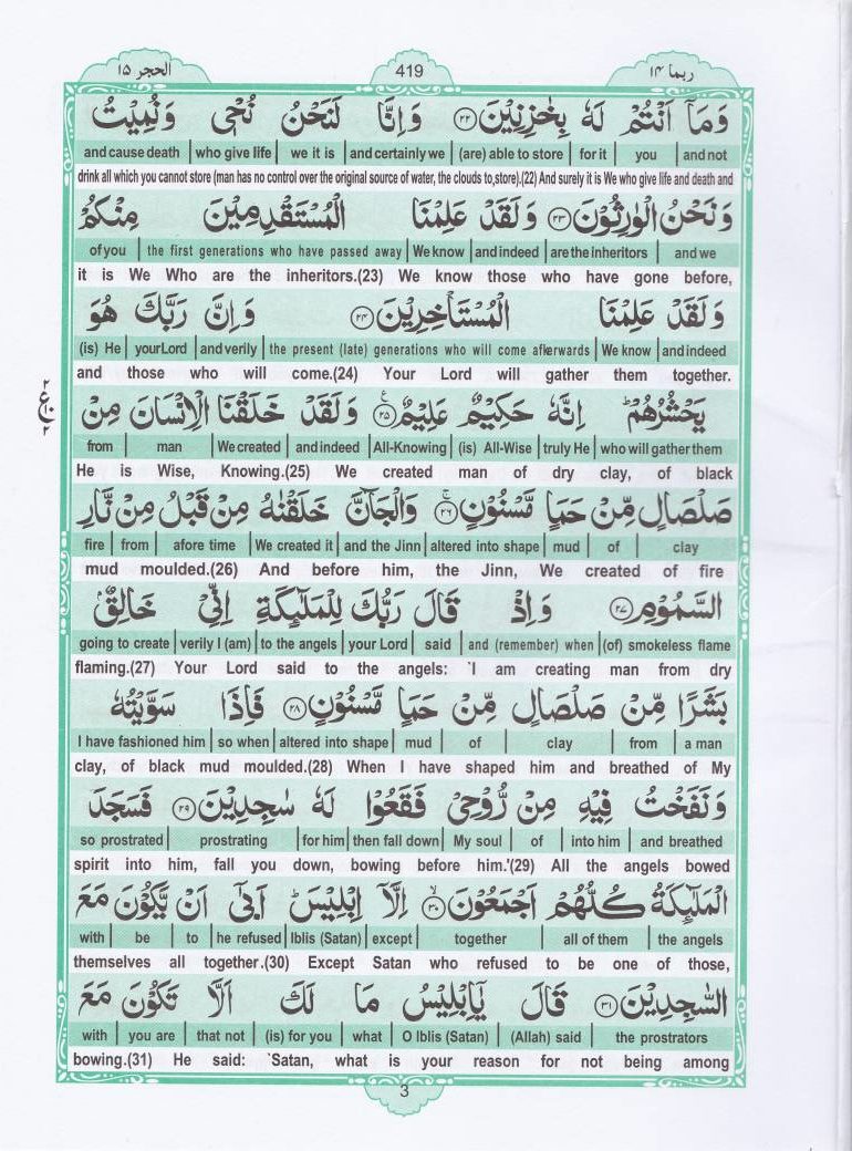 Al Quran Para 14